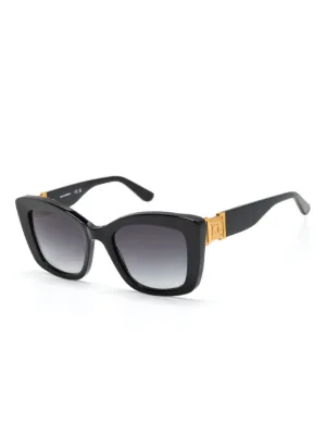 MCM Monogram cat-eye Sunglasses | Black | FARFETCH