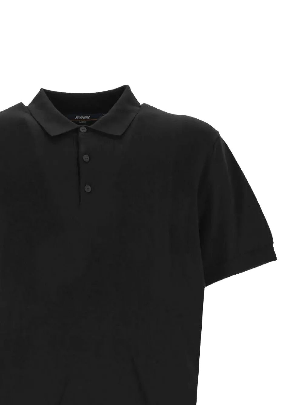 K-Way Poloshirt met korte mouwen Zwart