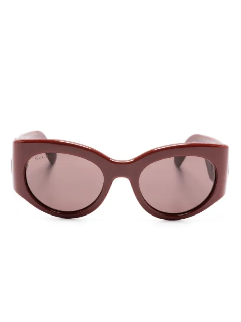 Gucci Eyewear gafas de sol con montura oval
