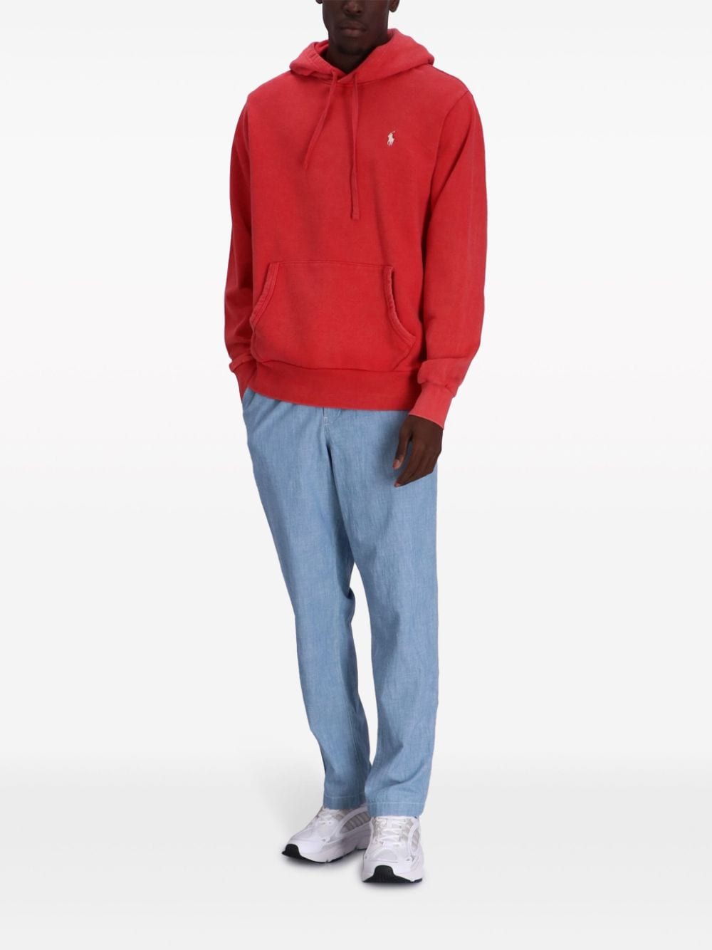 Polo Ralph Lauren Katoenen hoodie - Rood