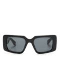 Roberto Cavalli rectangle-frame sunglasses - Black