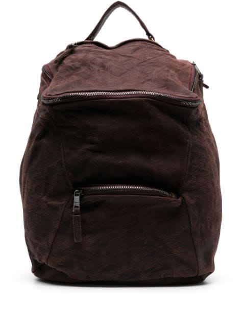 Giorgio Brato zip-fastening leather backpack