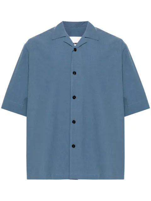 Jil Sander camp-collar cotton shirt