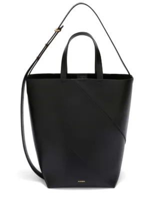 バッグ JIL SANDER LEATHER DESIGN TOTE HAND BAG Jil Sander Leather tote bag Jil Sander