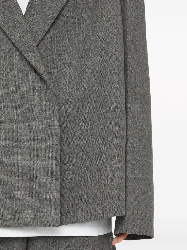 Jil Sander detachable-flap Wool Blazer - Farfetch