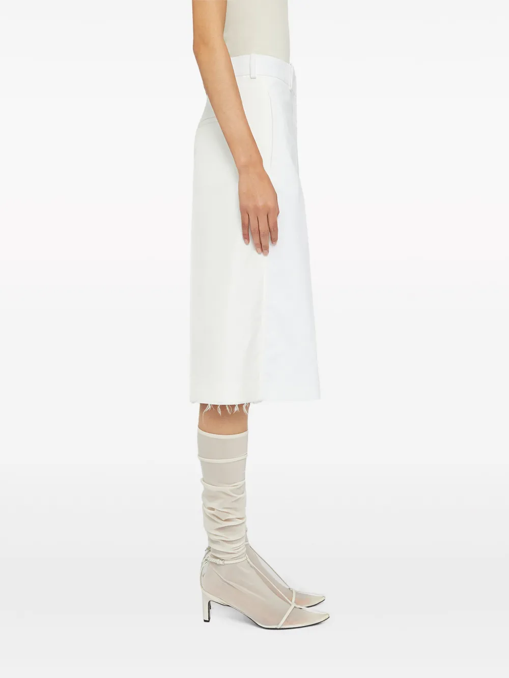 Jil Sander Bermuda shorts Wit
