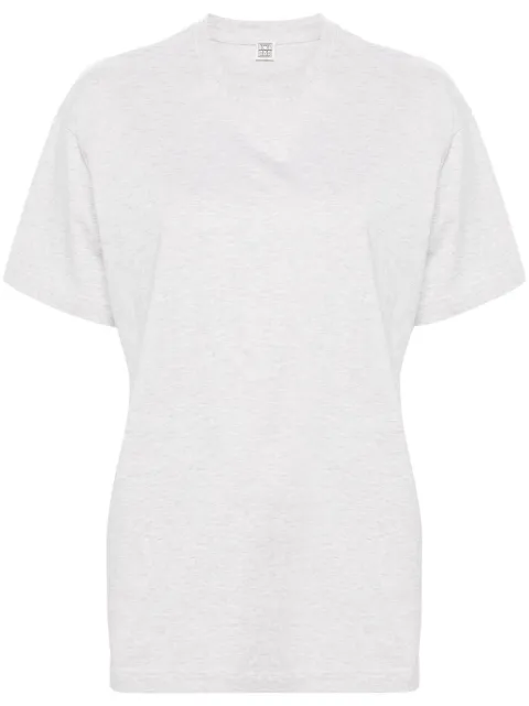 TOTEME mélange-effect T-shirt