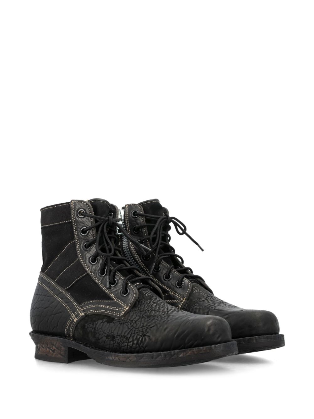 visvim 7 Hole '73-Folk boots - Zwart