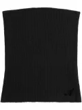 Axel Arigato Dime strapless rib-knit top - Black