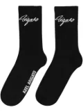 Axel Arigato Zone logo cotton socks - Black