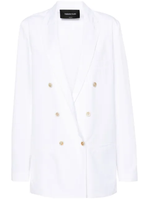 Fabiana Filippi blazer con doble botonadura