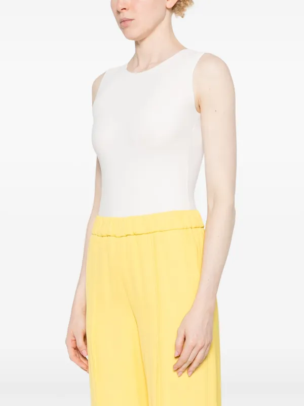 Jil Sander stretch-design Bodysuit | White | FARFETCH GE