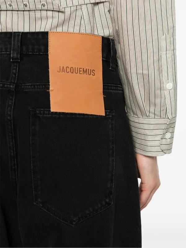 Jacquemus Le de-Nîmes ボーイフレンド ジーンズ | ブラック