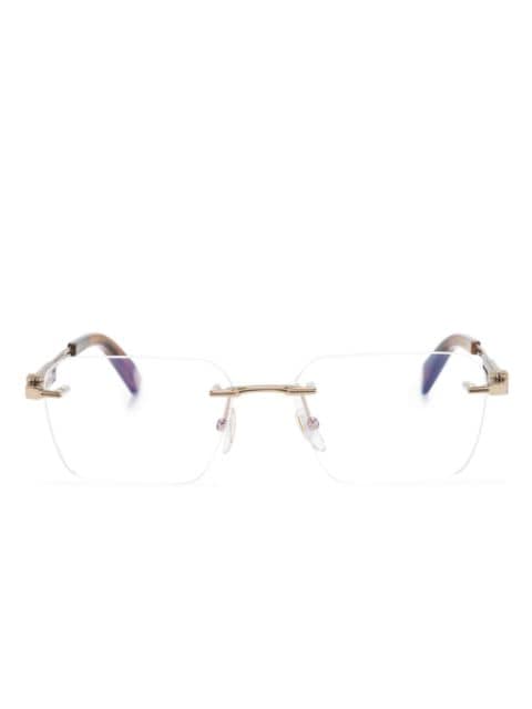 Chopard Eyewear rectangle-frame glasses