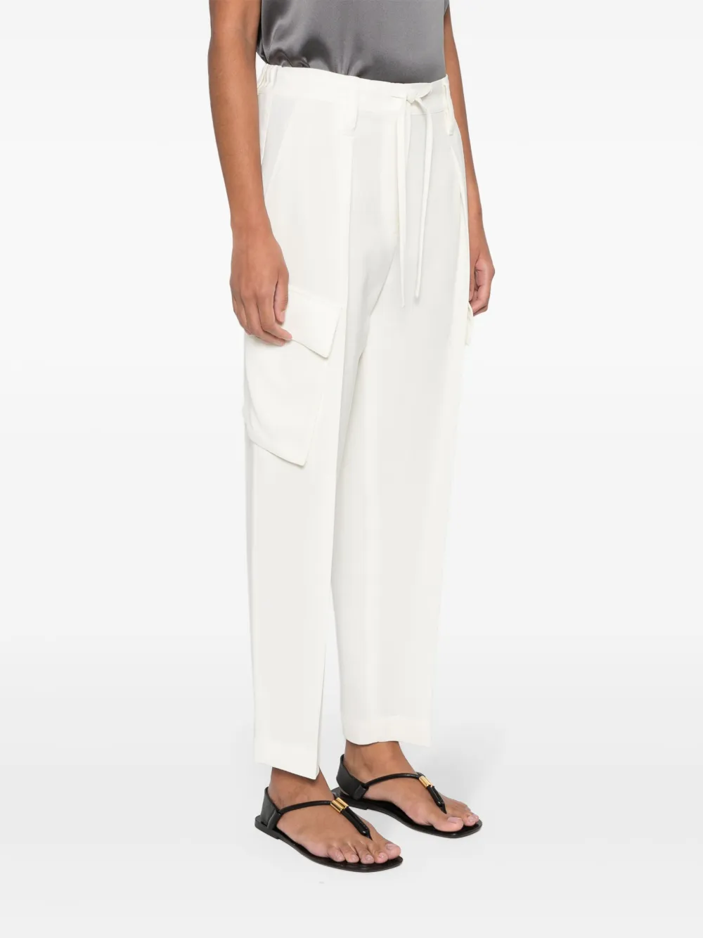 Brunello Cucinelli Broek met Monili-detail Beige