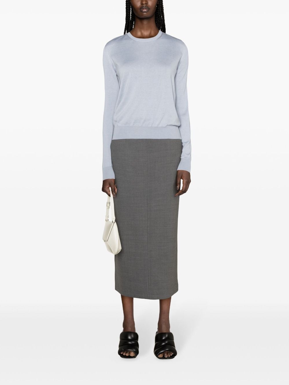 Image 2 of Philosophy Di Lorenzo Serafini high-waist pencil skirt