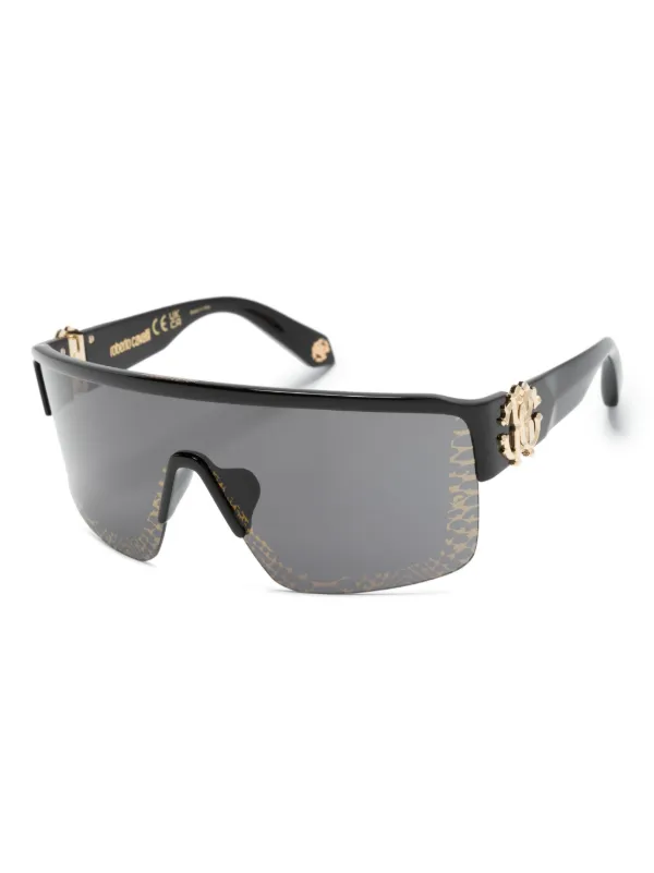 Occhiali Da Sole Roberto Cavalli Grosseto RC1069 Nero 05G – Donna Montatura Farfalla Acetato - Foto 5