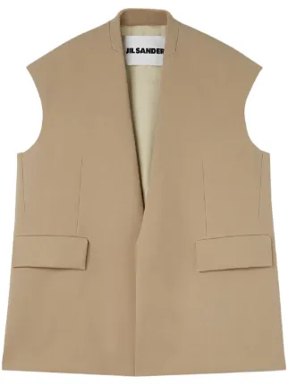 jil sander テーラードベスト jil sander テーラードベスト