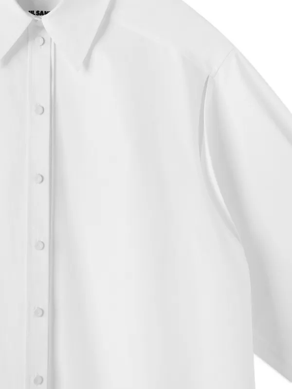 Jil Sander cut-out Oversized Shirt | White | FARFETCH