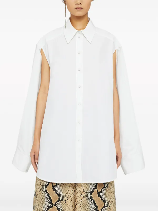 アウターその他 JIL SANDER Woman Waistcoat White J01AF0108J65306 280 ホワイト（白）系 Jil Sander(ジルサンダー) アウターその他
