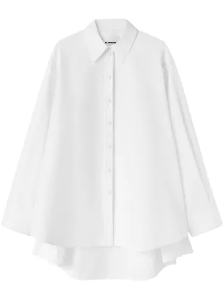 ジャケット JIL SANDER Women Outer J03BN0113J65115 103 WHITE Logo Jacket Man | Jil Sander Official Online Store