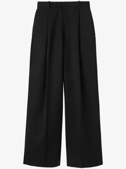 Jil Sander high-waisted tailored wool trousers
