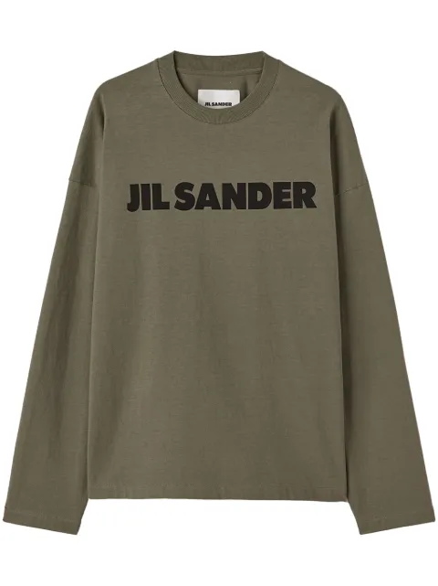 Jil Sander logo-print cotton T-shirt