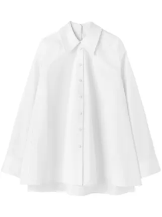 Jil Sander オーバーサイズ シャツ | ホワイト | FARFETCH JP
