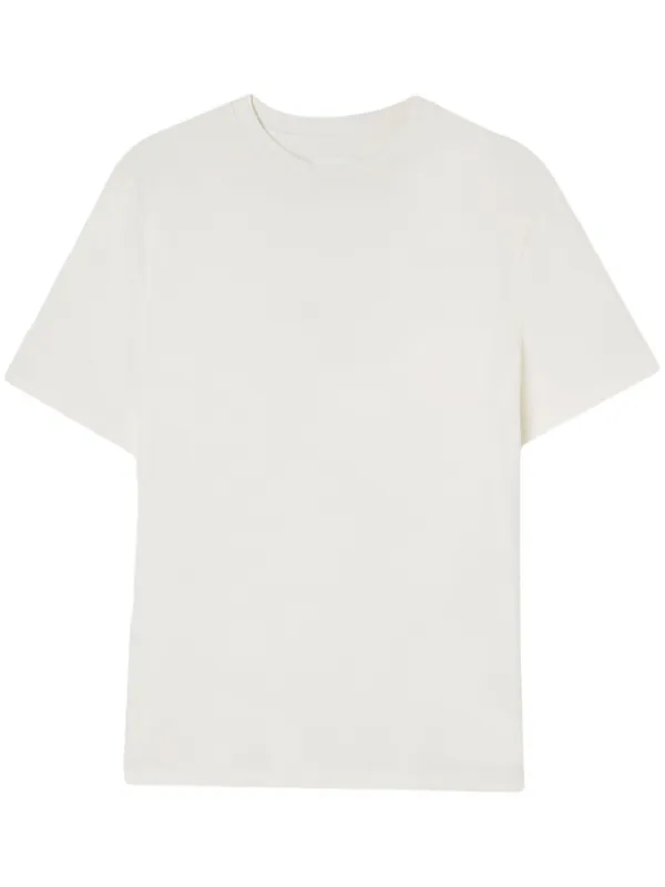 Tシャツ・カットソー JIL SANDER Women Tunic Tops J03GC0136 J45148102 WHITE Logo T-Shirt Woman | Jil Sander Official Online Store