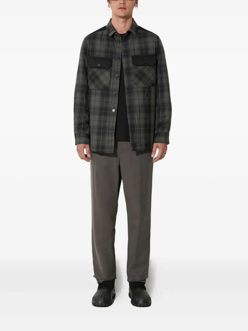 Neil Barrett check-pattern shirt jacket | Shirt Jackets | Image 2