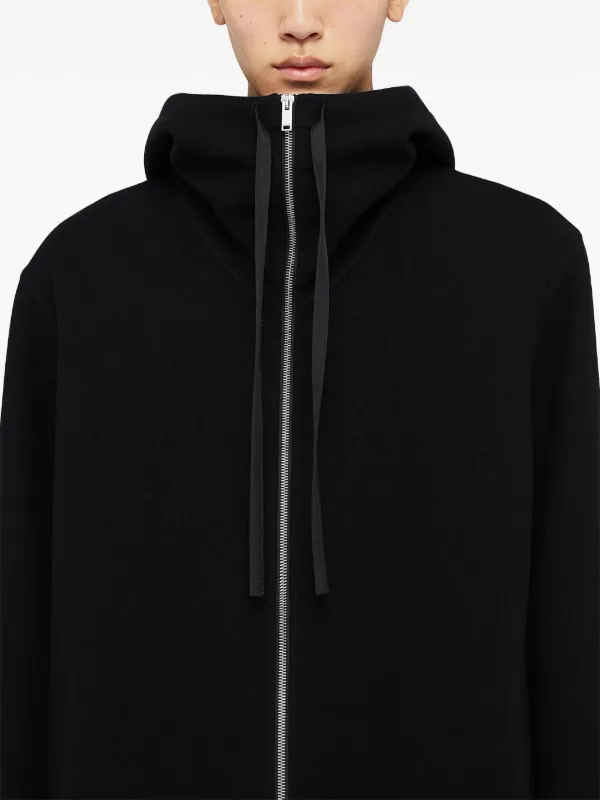 Jil Sander ジップアップ カシミアジャケット | ブラック | FARFETCH JP