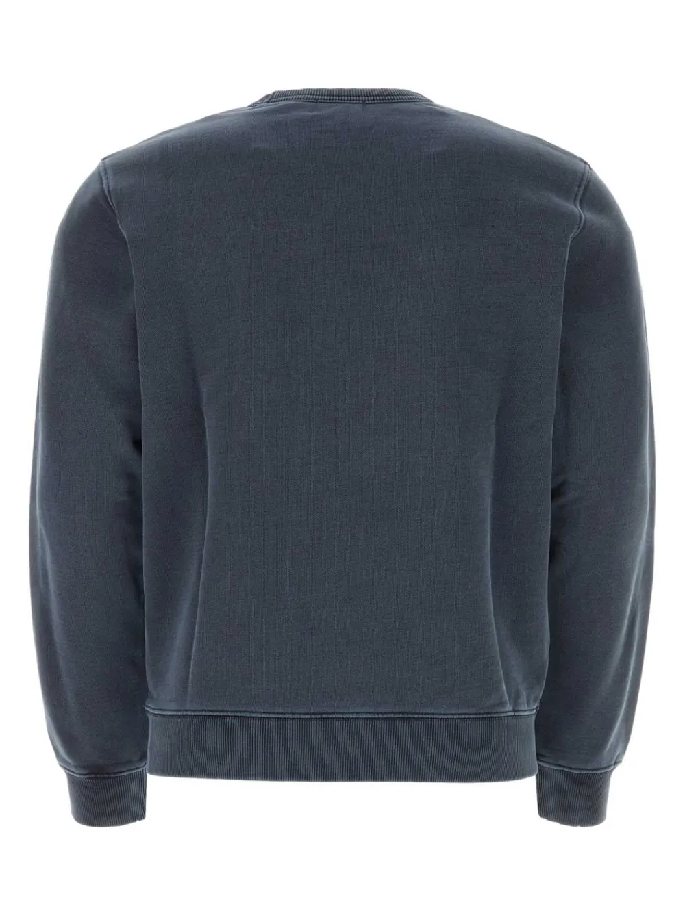 Woolrich Katoenen sweater met logoprint Blauw
