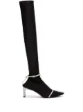 Jil Sander over-the-knee boots - Grey