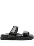 GIABORGHINI Adelaide platform sandals - Black