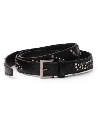 アクセサリーその他 PRADA ANTIQUED LEATHER BELT Ebony Antiqued leather belt | PRADA