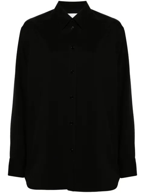 Jil Sander long-sleeve wool shirt
