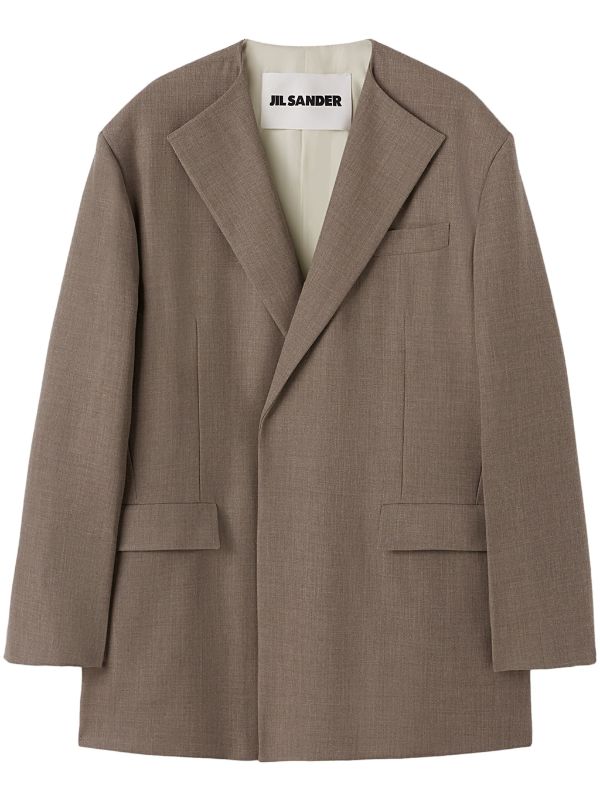 Jil Sander single-breasted Wool Blazer - Farfetch