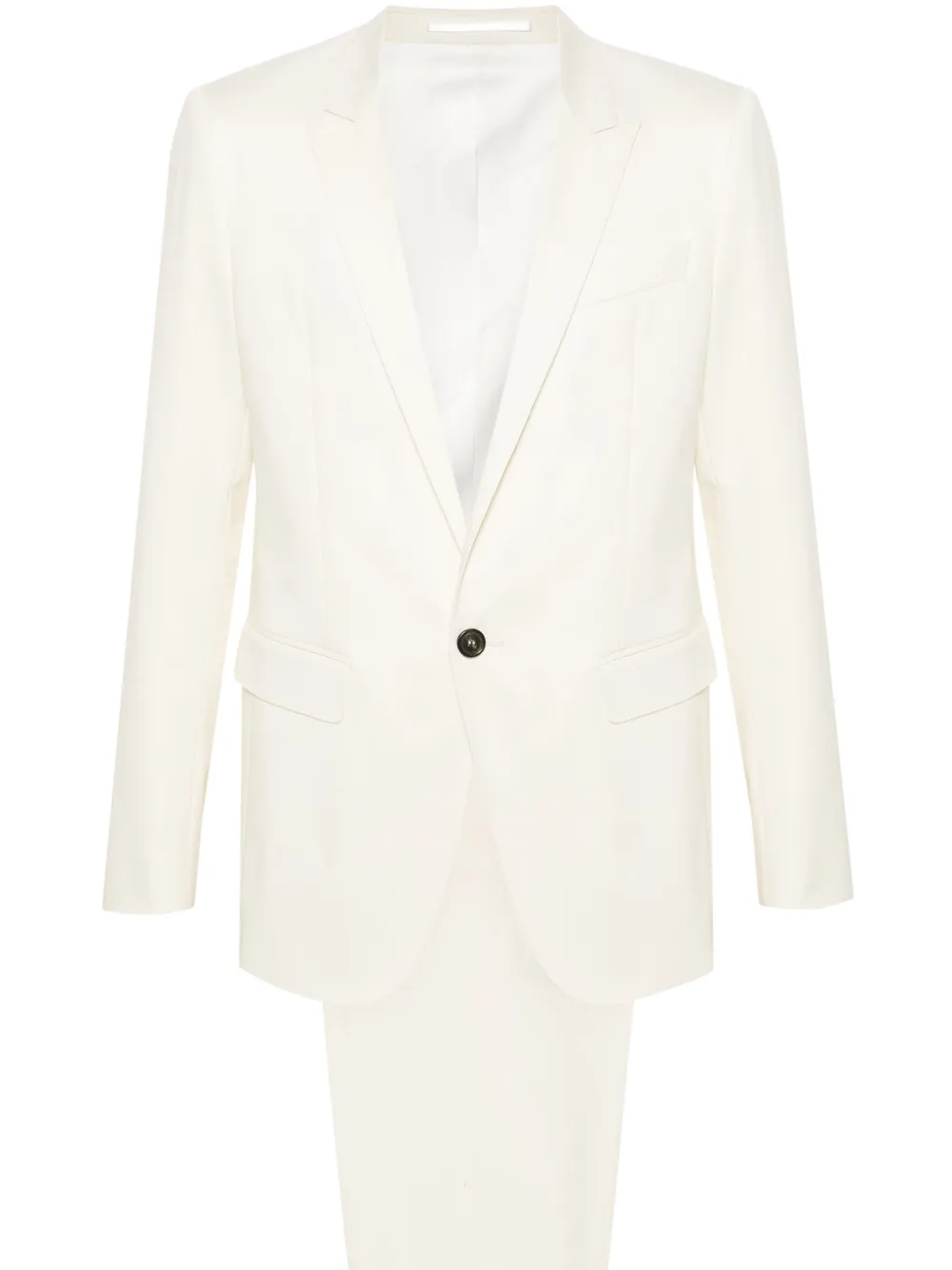 Dsquared2 Blazer met enkele rij knopen Beige