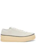 Jil Sander low-top leather sneakers - White