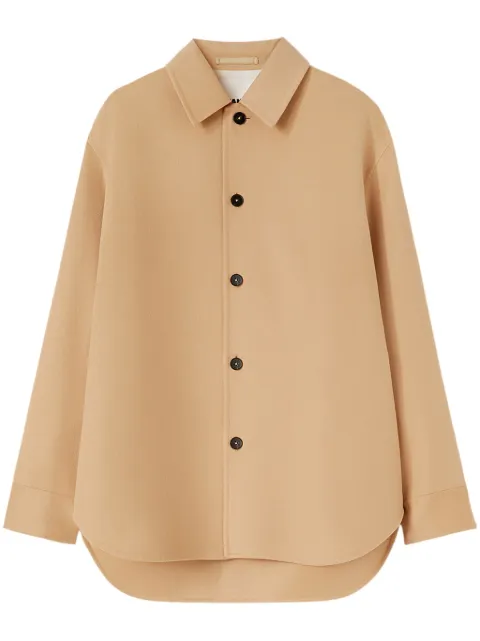 Jil Sander cashmere shirt jacket
