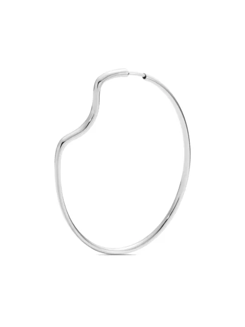 Copenhagen 50 sculpted hoop earring - Maria Black - Modalova
