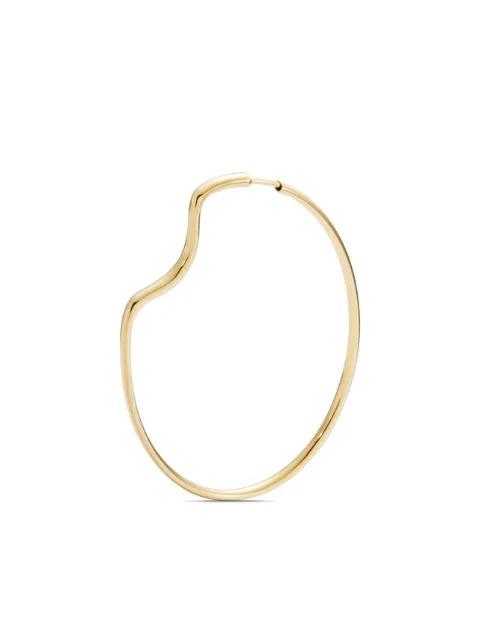 Maria Black Copenhagen 50 sculpted hoop earring