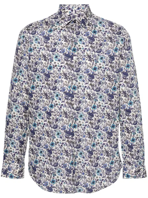 Paul Smith floral-print cotton shirt