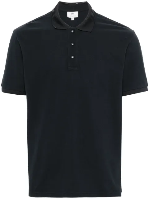 Woolrich logo-print cotton polo shirt