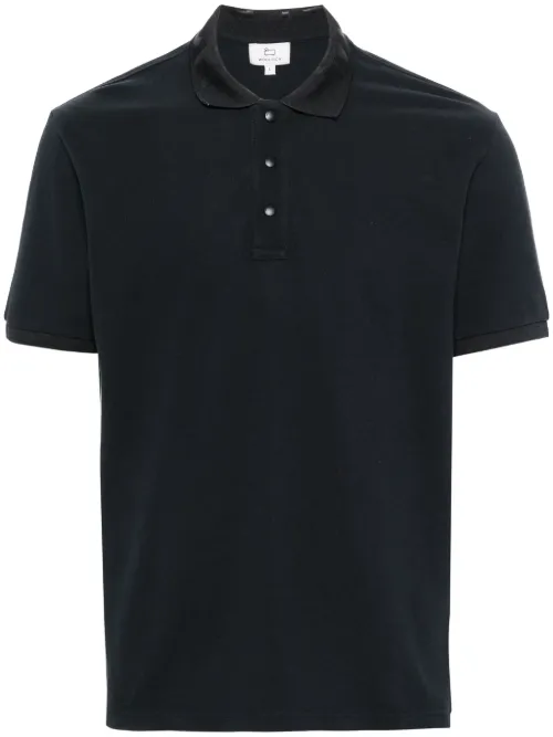 Polo en coton à logo imprimé - Woolrich - Modalova