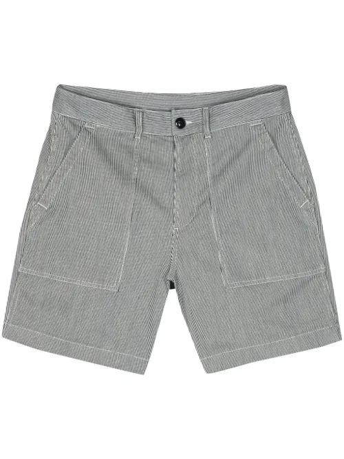 Woolrich bermuda à rayures - Bleu - Woolrich - Modalova