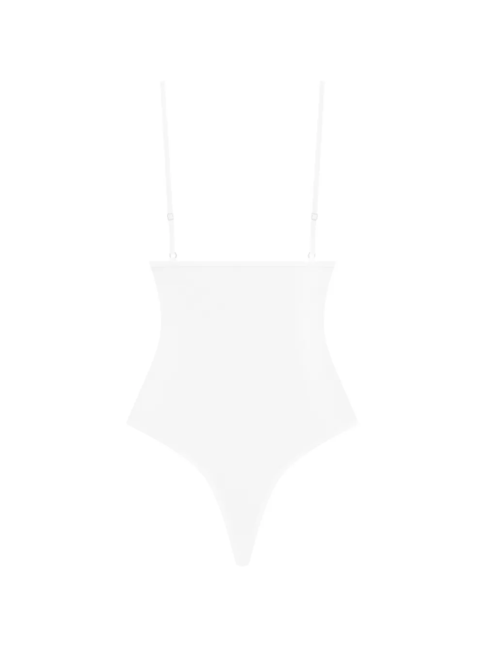 Maison Close Body met print WHITE