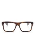 Gucci Eyewear square-frame glasses - Brown