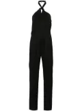 Golden Goose one-shoulder wool jumpsuit - Black