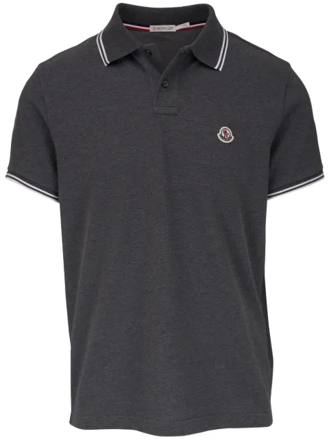 Moncler logo-appliqué polo shirt